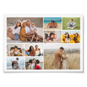 Create Your Own 10 Photo Collage Photo Enlargement Print