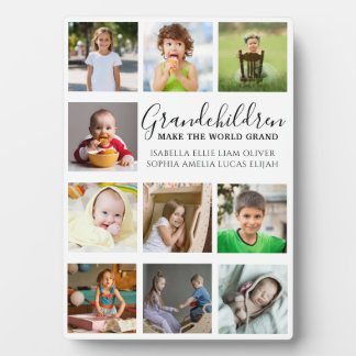 Create Your Own 10 Photo Collage Plaque