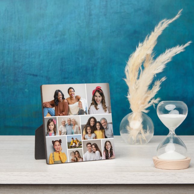 Create Your Own 10 Photo Collage Plaque (Insitu)