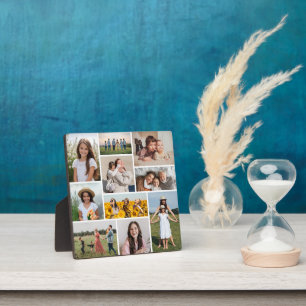 Create Your Own 10 Photo Collage Plaque