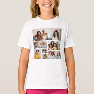 Create Your Own 10 Photo Collage T-Shirt