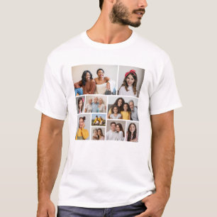 Create Your Own 10 Photo Collage T-Shirt