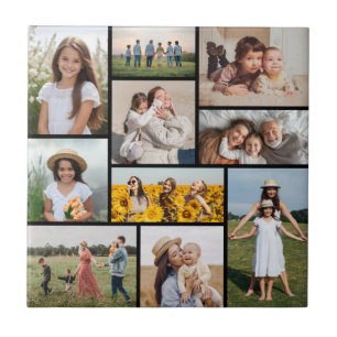 Create Your Own 10 Photo Collage Tile