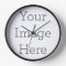 Create Your Own 10" White-Framed Wall Clock