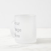 Frosted Glass Mug, 296 ml (Front Left)