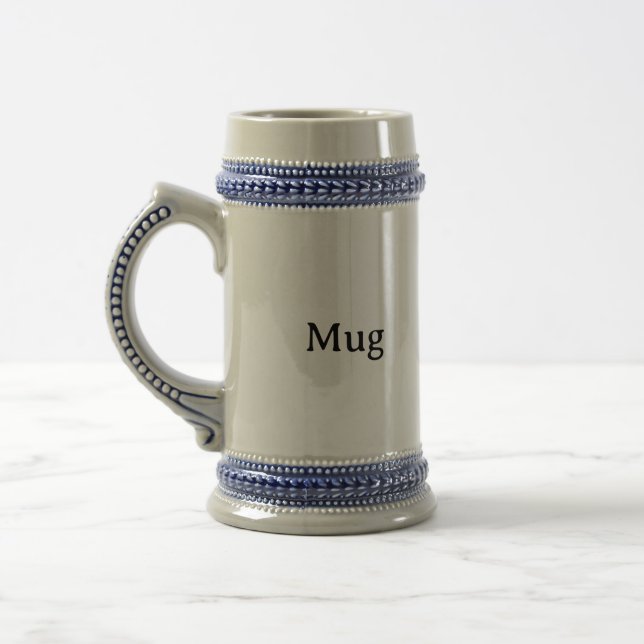 Create Your Own 11 oz   Beer Stein (Left)