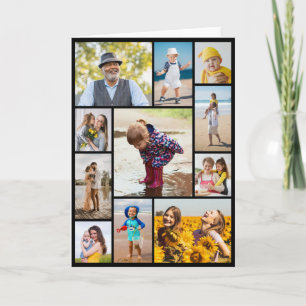 Create Your Own 11 Photo Collage Card