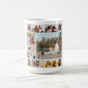 Create Your Own  11 Photo Collage Coffee Mug