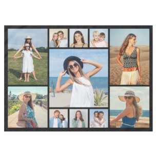 Create Your Own 11 Photo Collage Tablecloth