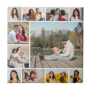 Create Your Own 11 Photo Collage Tile