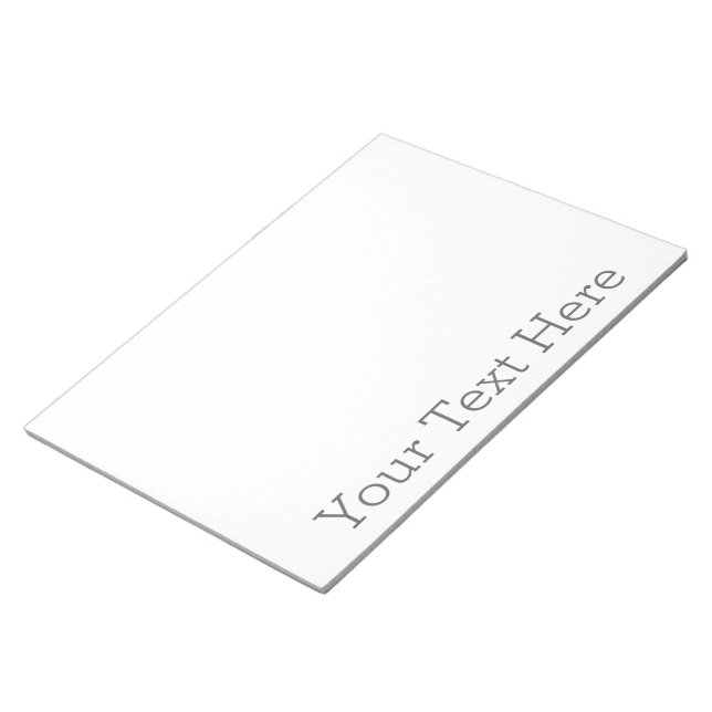 27.9 cm x 21.6 cm Notepad - 40 pages (Angled)