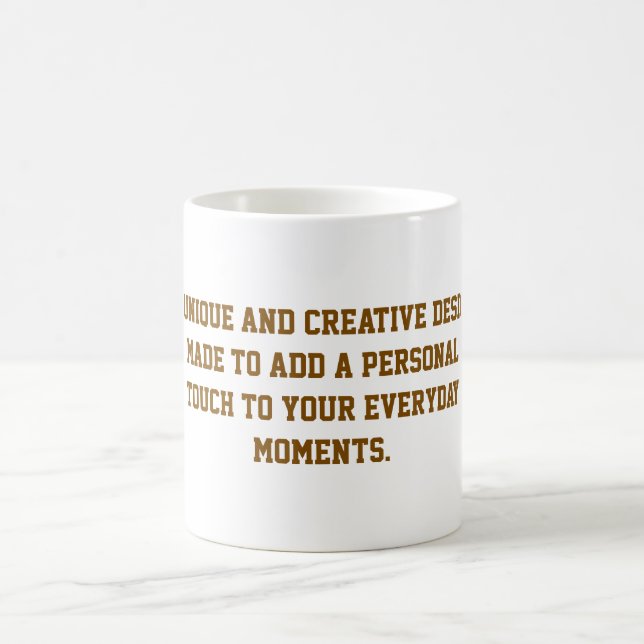 Create Your Own 11oz Colour Changing Mug (Center)