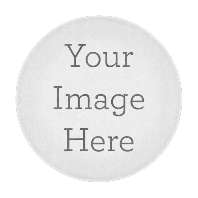 Decorative Glass Cutting Board 30.4 cm (Front)