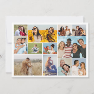 Create Your Own 12 Photo Collage Card