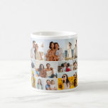 Create Your Own 12 Photo Collage  Coffee Mug<br><div class="desc">Create your own 12 Photo Collage for Christmas, Birthdays, Weddings, Anniversaries, Graduations, Father's Day, Mother's Day or any other Special Occasion, with our easy-to-use design tool. Add your favourite photos of friends, family, vacations, hobbies and pets and you'll have a stunning, one-of-a-kind photo collage. Our custom photo collage is perfect...</div>