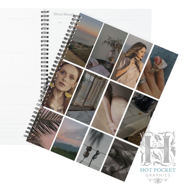 Create Your Own 12 Photo Collage Personalized  Planner (Creator Uploaded)