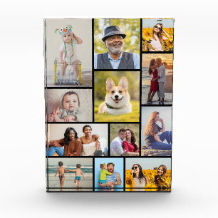 Create Your Own 12 Photo Collage Photo Block