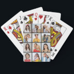 Create Your Own 12 Photo Collage Playing Cards<br><div class="desc">Create your own 12 Photo Collage for Christmas, Birthdays, Weddings, Anniversaries, Graduations, Father's Day, Mother's Day or any other Special Occasion, with our easy-to-use design tool. Add your favourite photos of friends, family, vacations, hobbies and pets and you'll have a stunning, one-of-a-kind photo collage. Our custom photo collage is perfect...</div>