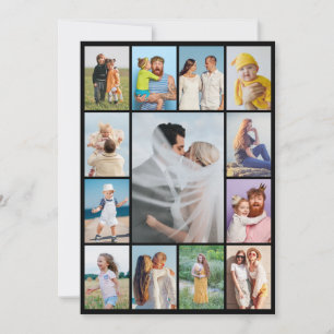Create Your Own 13 Photo Collage Card
