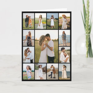 Create Your Own 13 Photo Collage Card