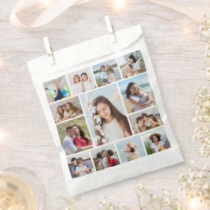 Create Your Own 13 Photo Collage Favour Bag