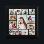 Create Your Own 13 Photo Collage Gift Box<br><div class="desc">Create your own 13 Photo Collage for Christmas, Birthdays, Weddings, Anniversaries, Graduations, Father's Day, Mother's Day or any other Special Occasion, with our easy-to-use design tool. Add your favourite photos of friends, family, vacations, hobbies and pets and you'll have a stunning, one-of-a-kind photo collage. Our custom photo collage is perfect...</div>