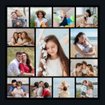 Create Your Own 13 Photo Collage  Poster<br><div class="desc">Create your own 13 Photo Collage for Christmas, Birthdays, Weddings, Anniversaries, Graduations, Father's Day, Mother's Day or any other Special Occasion, with our easy-to-use design tool. Add your favorite photos of friends, family, vacations, hobbies and pets and you'll have a stunning, one-of-a-kind photo collage. Our custom photo collage is perfect...</div>