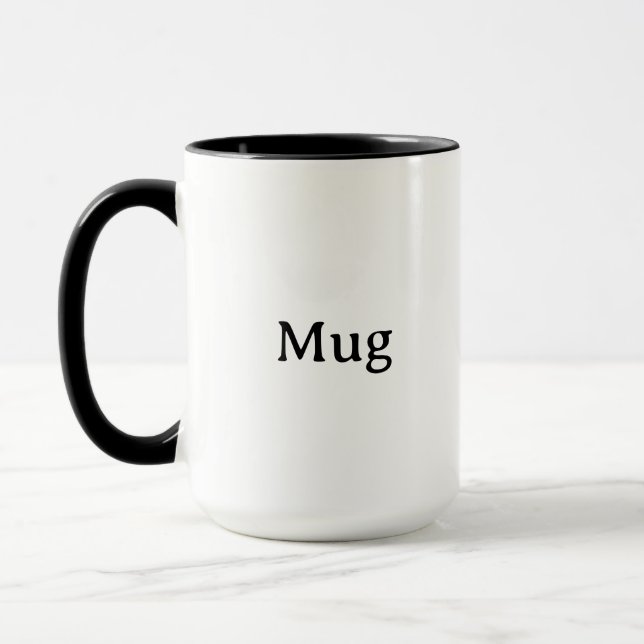 Create Your Own 15 oz Combo  Mug (Left)