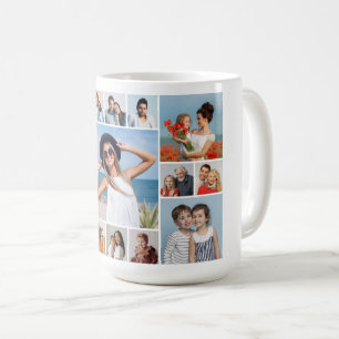 Create Your Own 15 Photo Collage  Coffee Mug
