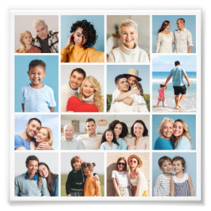 Create Your Own 15 Photo Collage Photo Enlargement Print