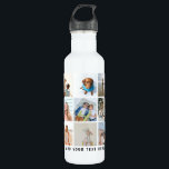 Create Your Own 15 Sqaure Photo Collage 710 Ml Water Bottle<br><div class="desc">Create your own water bottle,  featuring 15 square photos of your choice that can easily be downloaded from your phone or computer,  and a simple text template that can be customized. Makes a great unique gift for yourself,  friend or family member.</div>