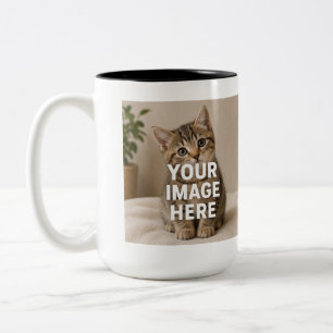 Create Your Own 15oz Two Tone Coffee Mug