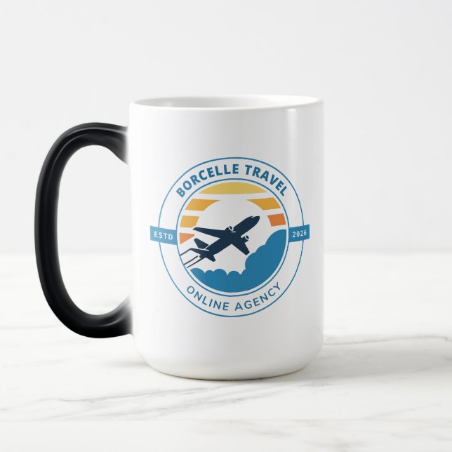 Create Your Own 15oz Two Tone Coffee Mug (Left)