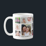 Create Your Own 18 Family Photo Collage Coffee Mug<br><div class="desc">Unique photo collage mug to personalize with 18 photographs. Add your family name, year to make it exclusive.The 'family is everything' quote makes it  a special keepsake gift for holidays and special occasions.</div>