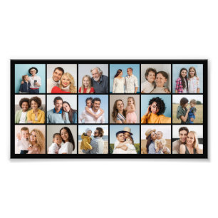 Create Your Own 18 Photo Collage Photo Enlargement Print
