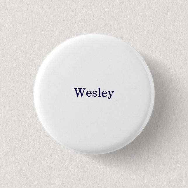 Create Your Own 1¼ Round Button	 1 Inch Round Button (Front)