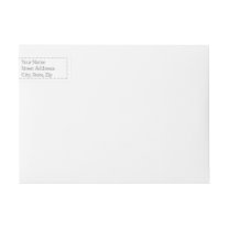 Create Your Own 1" x 7.25" Return Address Labels