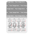 Create your own  2018 calendar Premium Magnet