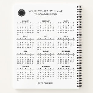 Create Your Own 2021 Company Calendar Notebook