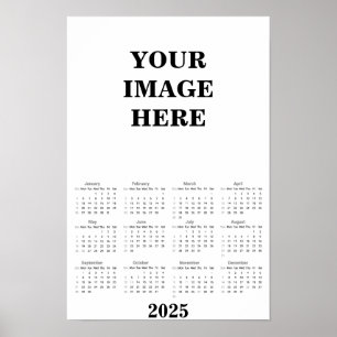 Create Your Own 2025 Calendar Poster