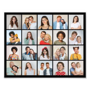 Create Your Own 20 Photo Collage Photo Enlargement