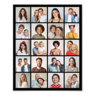 Create Your Own 20 Photo Collage Photo Enlargement