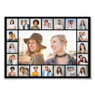 Create Your Own 21 Photo Collage Photo Enlargement Print