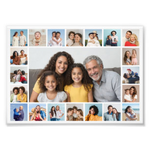 Create Your Own 21 Photo Collage Photo Enlargement Print