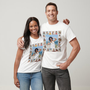 Create Your Own 21 Photo Collage T-Shirt