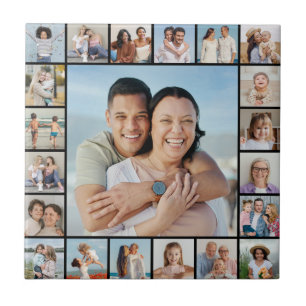 Create Your Own 21 Photo Collage Tile