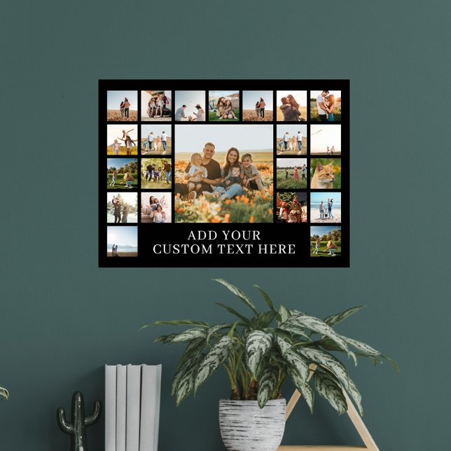 Create Your Own 22 Photo Collage Poster (Creator Uploaded)