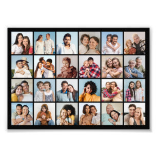 Create Your Own 24 Photo Collage Photo Enlargement