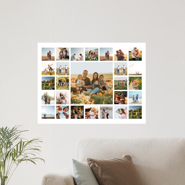 Create Your Own 27 Photo Collage Poster (Creator Uploaded)