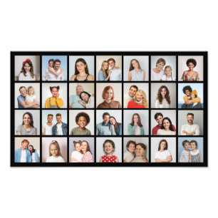 Create Your Own 28 Photo Collage Photo Enlargement Print
